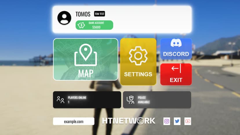 HTN - Pause Menu